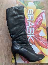 Шкіряні чоботи Braska, весна/осінь 38 розмір