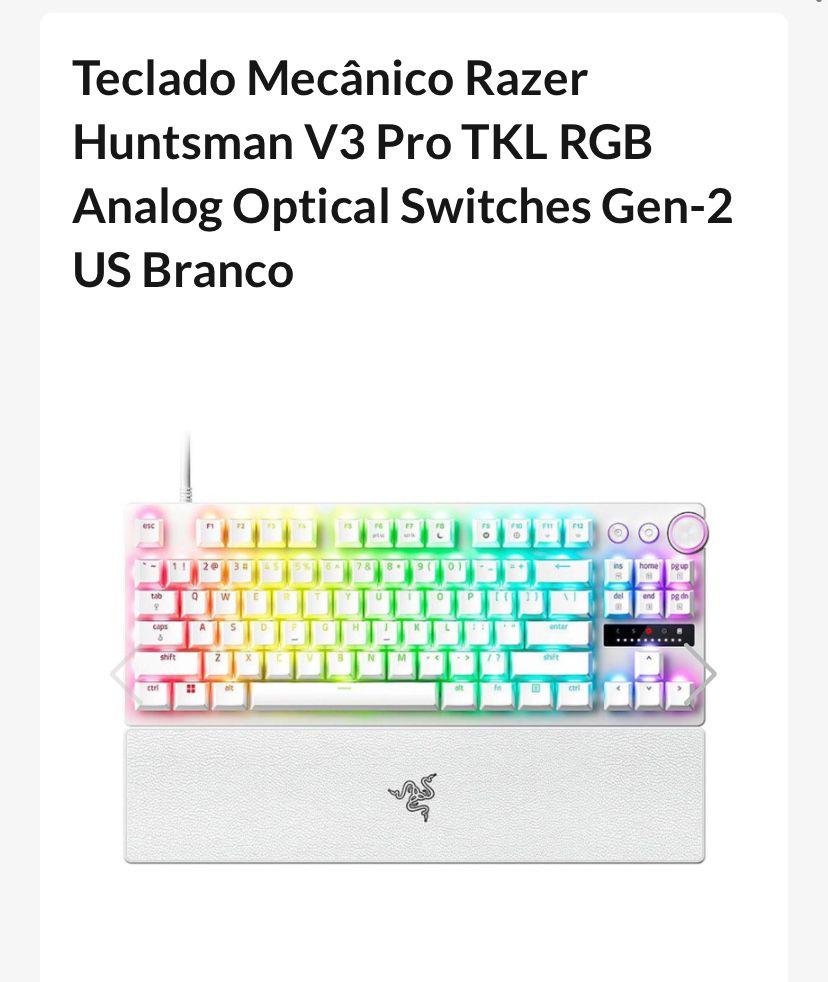 Razer huntsman v3 pro tkl