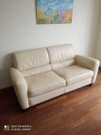 Sofa skórzana plus fotel