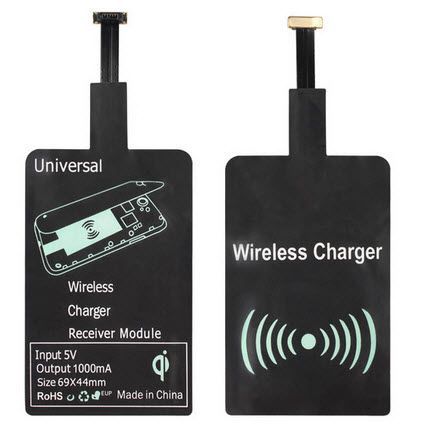 Interface de carga wireless para telemóvel