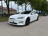 Tesla Model S Palladium Plaid, Gwarancja , Bezwypadkowy , Fvat23%