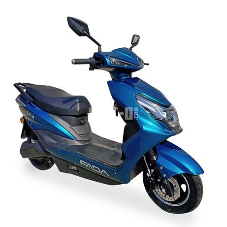 Новый электрический скутер FADA SPIN 1500W AGM электроскутер мопед