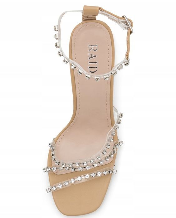 Buty damskie sandały Raid Siya rozmiar 38 z cyrkoniami glamour