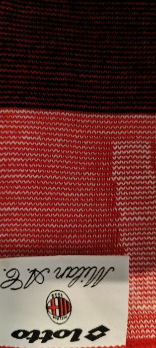 Szalik AC Milan piłkarski sportowy jednostronny używany