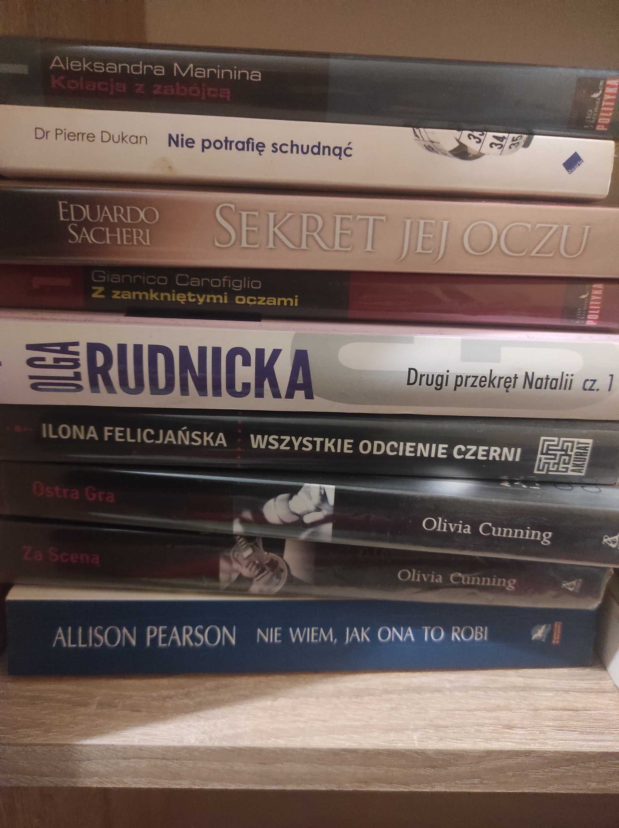 Mix książek Rudnicka, Dukan, Cunning, Felicjanska