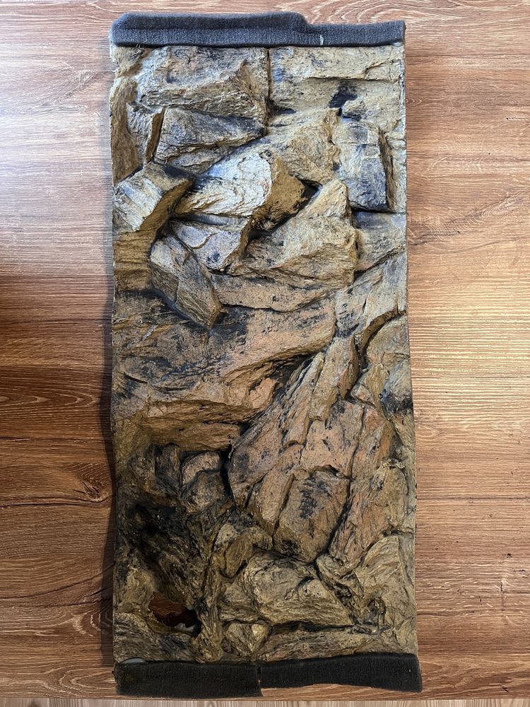 Tło 3D dla akwarium o wymiarach 60x30