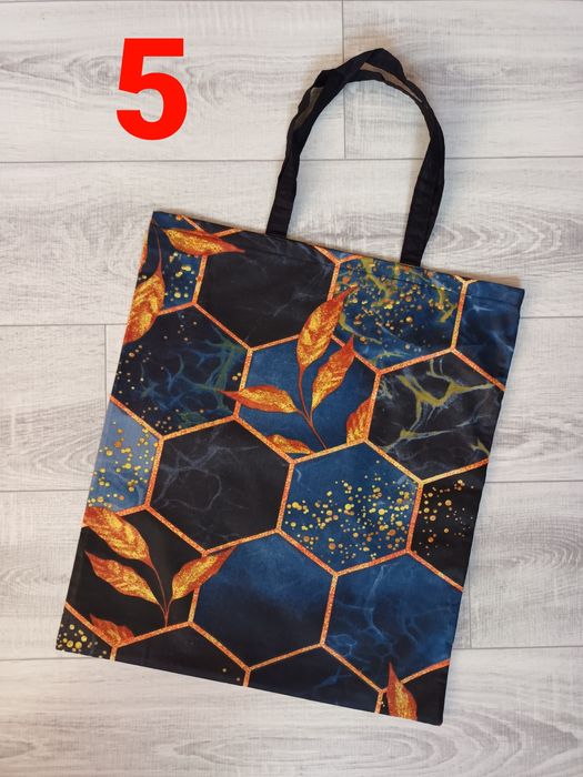 Torba bawełniana na zakupy Eko handmade Dzień Mamy Babci