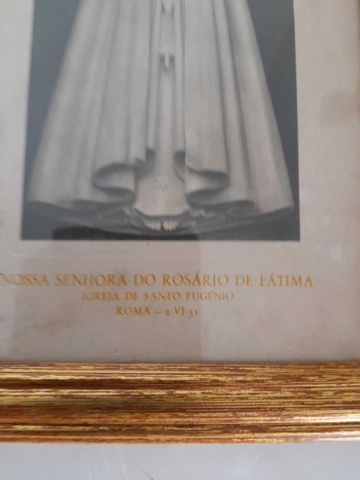 Quadro  Nossa Senhora de Fátima.