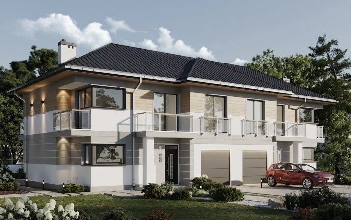 Продаж/будинок -дуплекс/ центр / етап котловану