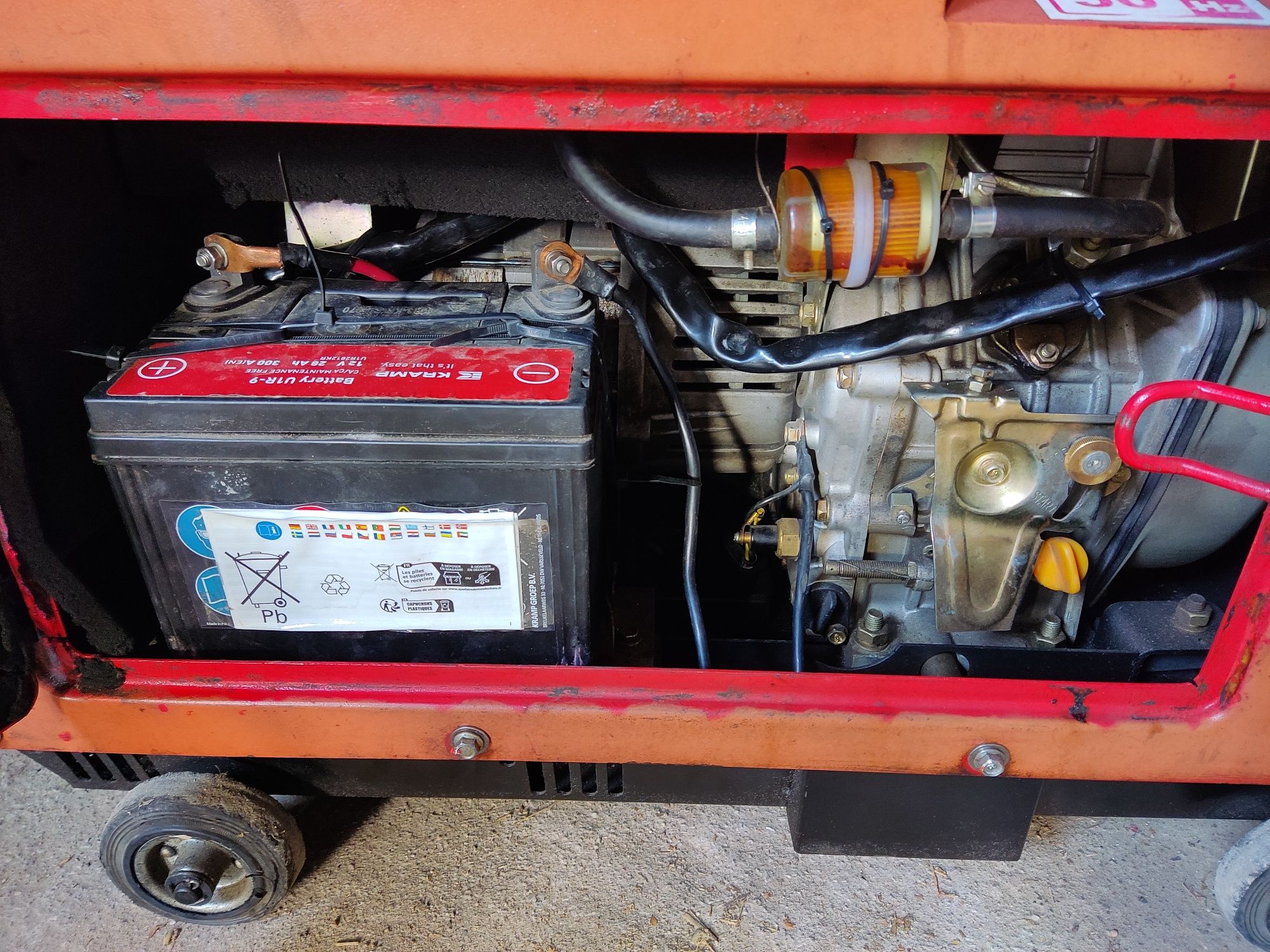 Agregat prądotwórczy diesel 6.5 kw, 3f, Yanmar