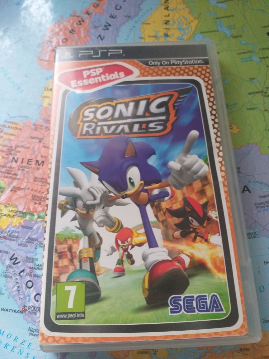 Gra Sony psp sonic rivals