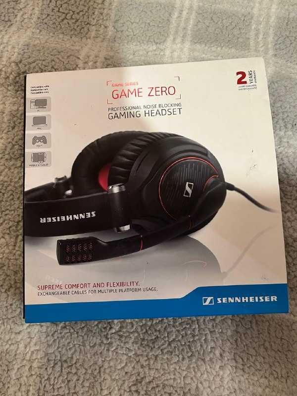 Sennheiser game zero (чорні)