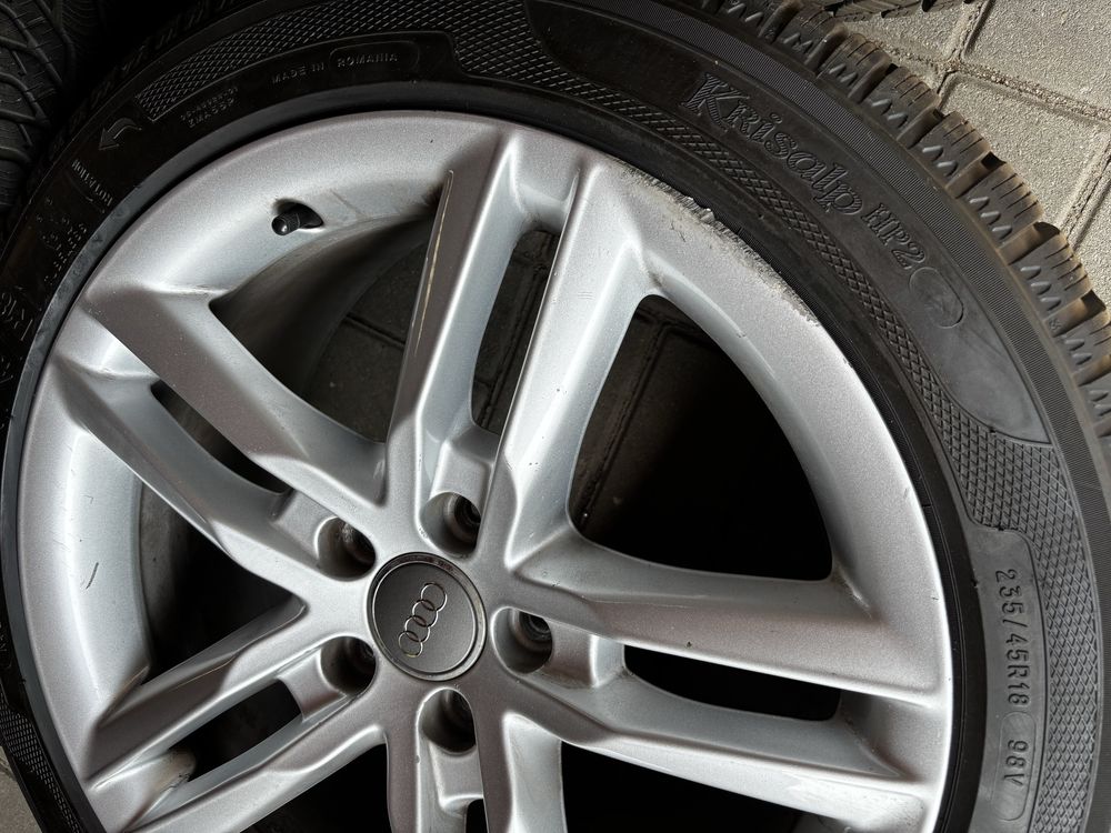 Koła zimowe oryginalne Audi 18”, 5x112, Krisalp HP2 235/45