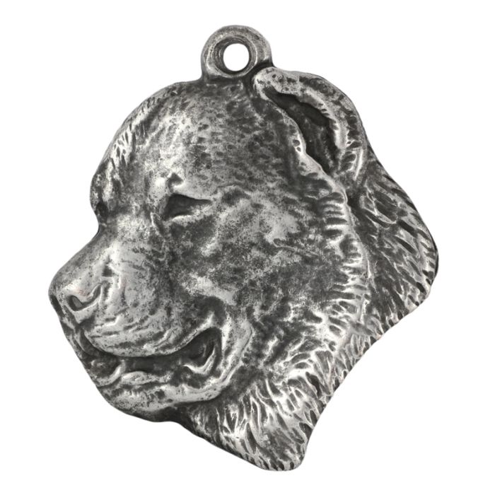 Owczarek środkowoazjatycki brelok do kluczy posrebrzany Art-Dog