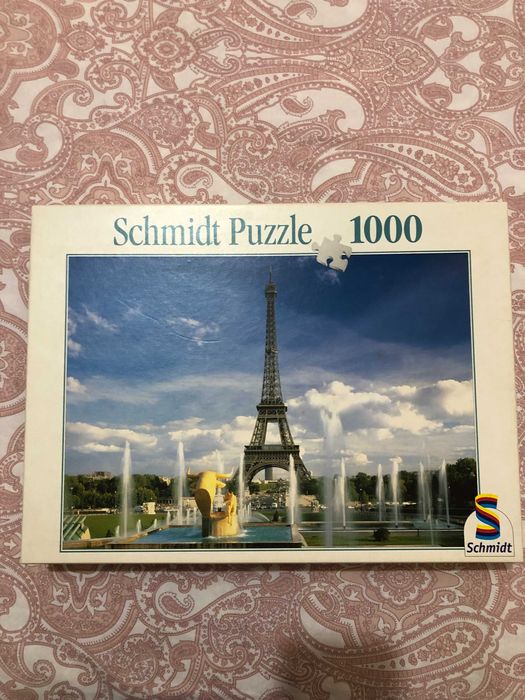 Puzzle de 1000 peças completo!
