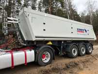 Schmitz Cargobull GOTHA / WYWROTKA 26 m3 / ŻWIRÓWKA / OŚ PODNOSZONA / 2015 ROK !!  Plandeka / Bardzo ładne opony / Rama stalowa / Mulda aluminiowa