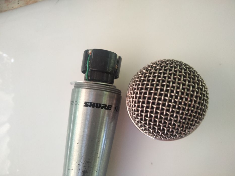 Микрофон "SHURE-12A" (Made in Mexico), профессиональный, фирменный!УХ!