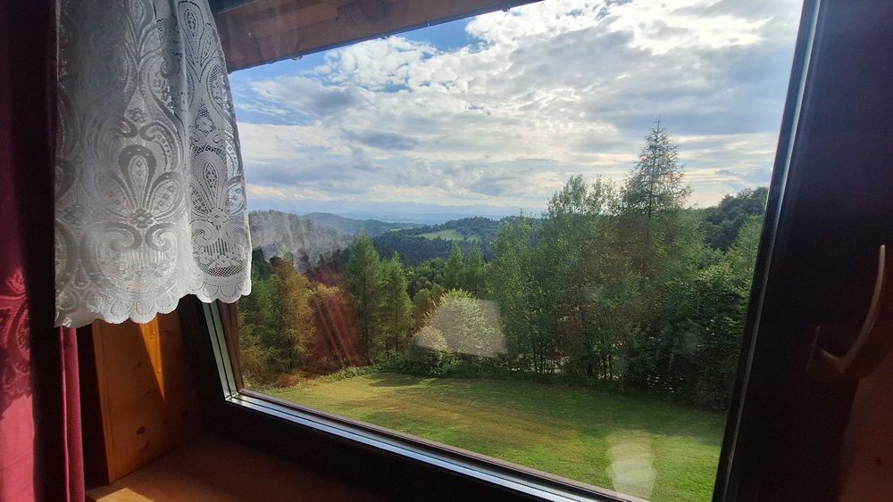 Pokoje dom z bali widok na Tatry cisza spokoj las Wolne Terminy