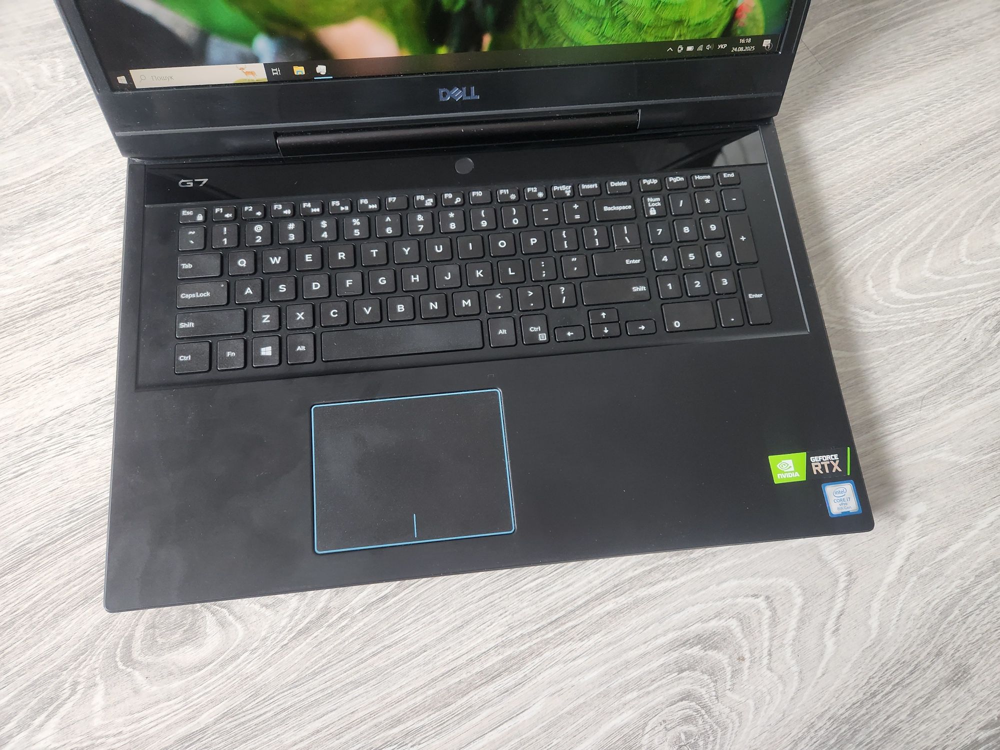 ігровий монстр Dell G7 7790_ i7-8750H_GeForce 2080 RTX 8gb_17.3" 144Hz