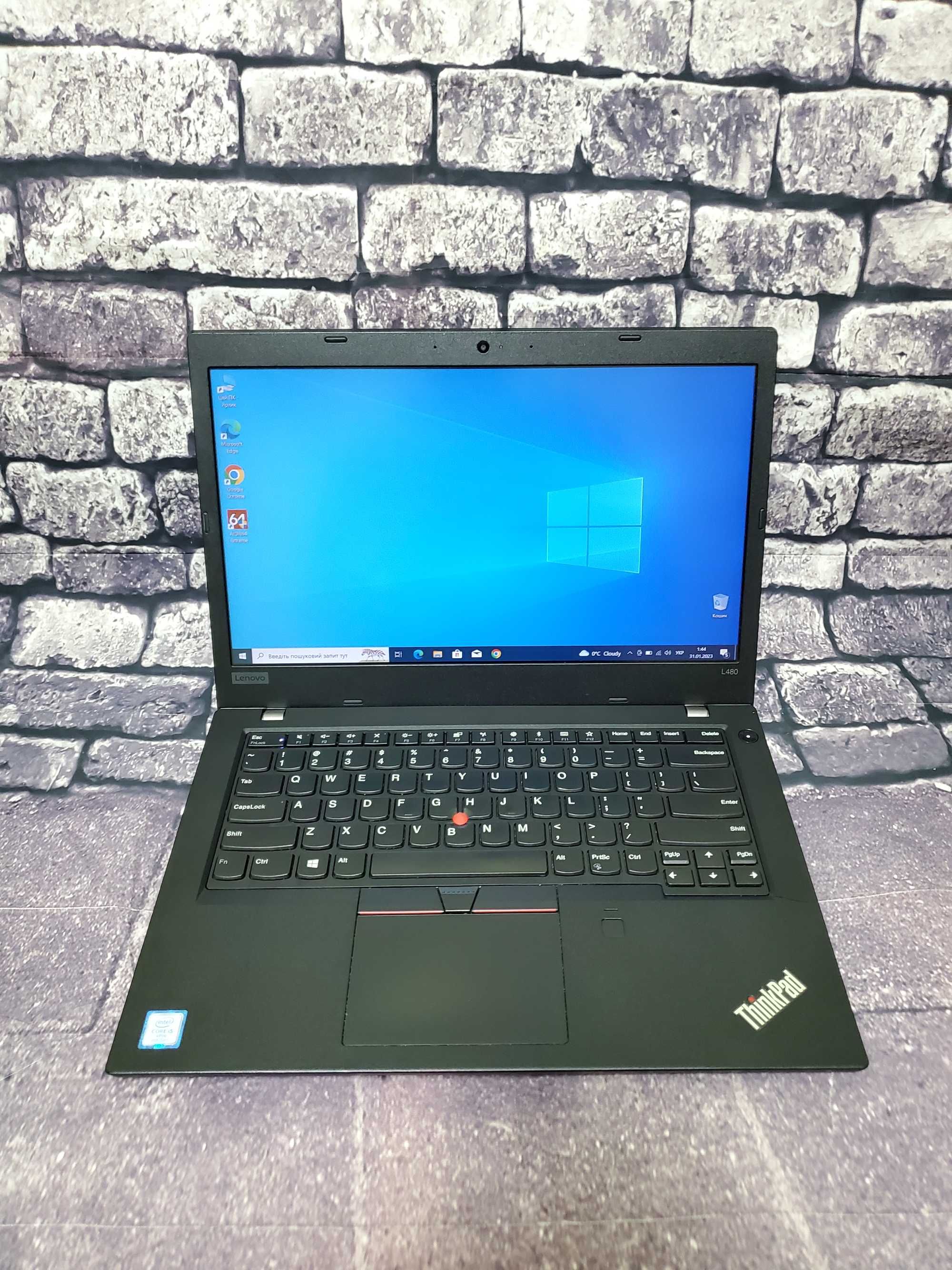 Lenovo ThinkPad L480 (14"FHD IPS, i5-8350U/8Gb/256GB SSD NVME)