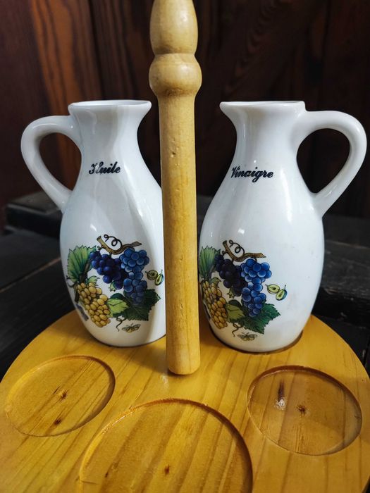 Zestaw do przypraw winogrono Vintage chińska porcelana