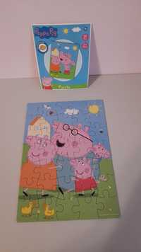 Puzzle Świnka Peppa