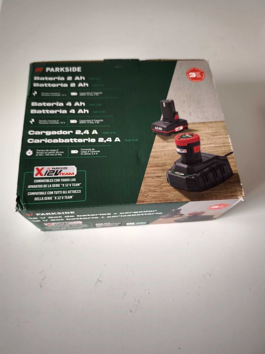 Pack Baterias 12v Parkside 2Ah + 4Ah * NOVOS *