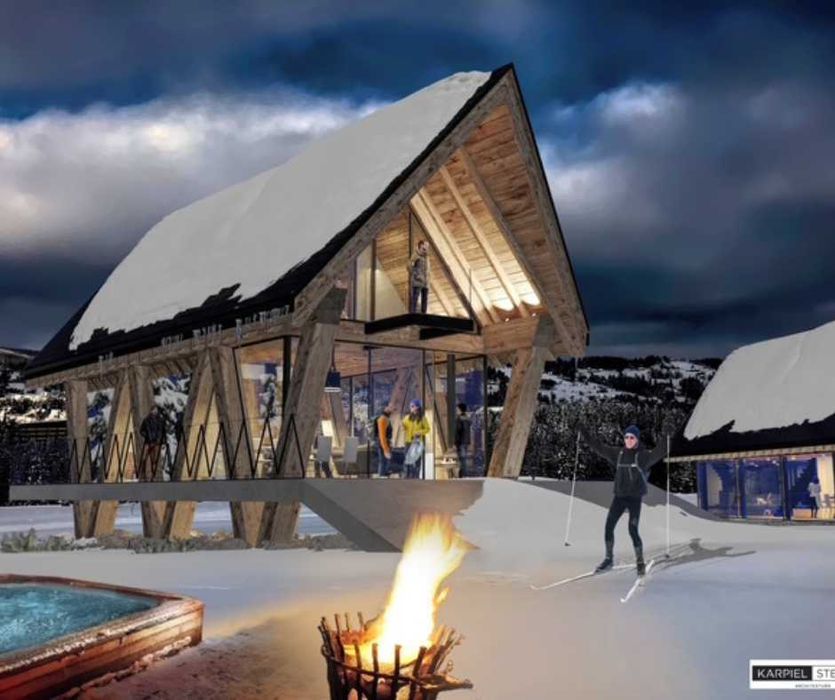 Dom z widokiem pod inwestycję – Horizon Gronik, Kościelisko