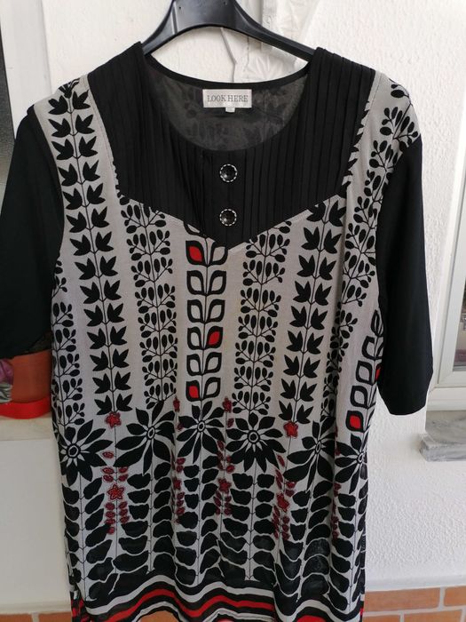 Lote blusas senhora tm 50