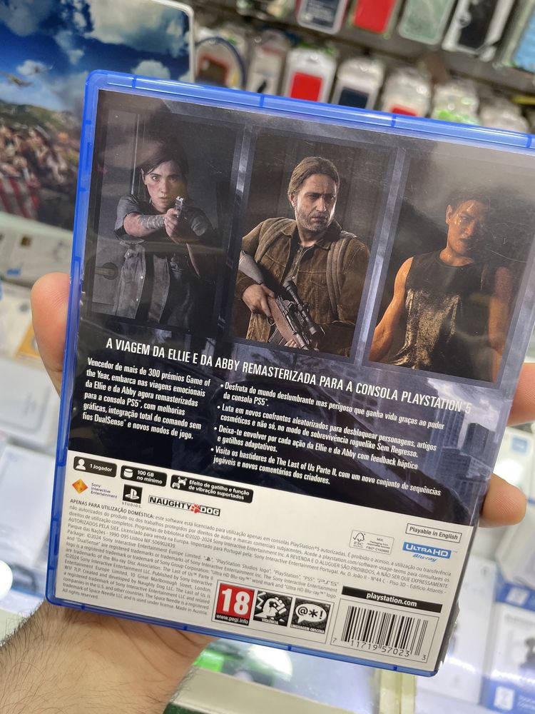 The last of us part 2 remastered ps5