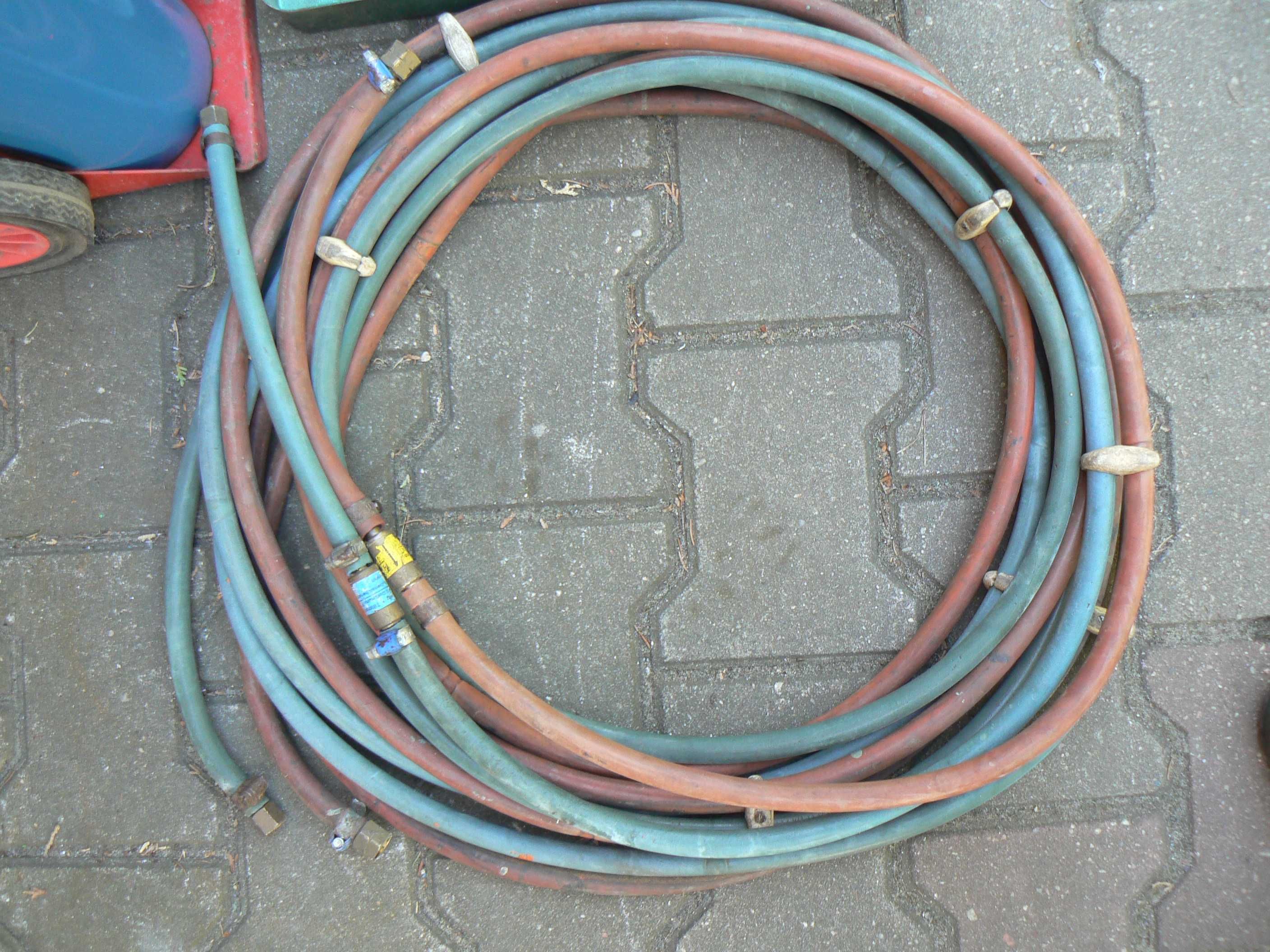Zestaw butli tlen acetylen propan butan  10L 20L grzanie spawanie