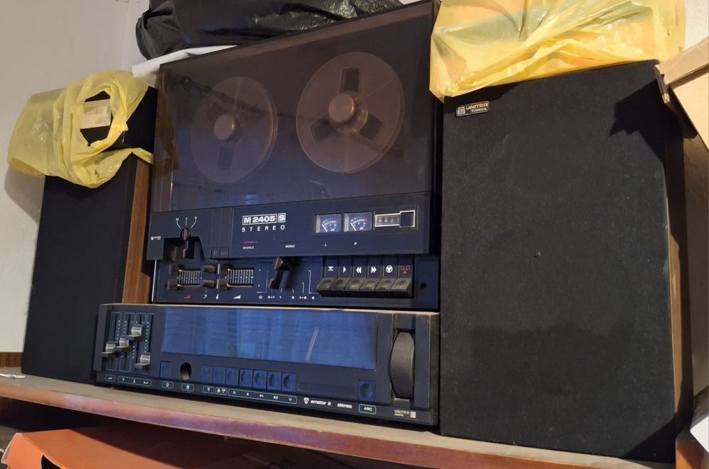 UNITRA -klasyczny zestaw audio z czasów PRL-u