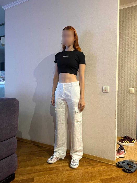 Легкі жіночі штани H&M (льон), р. 36EU