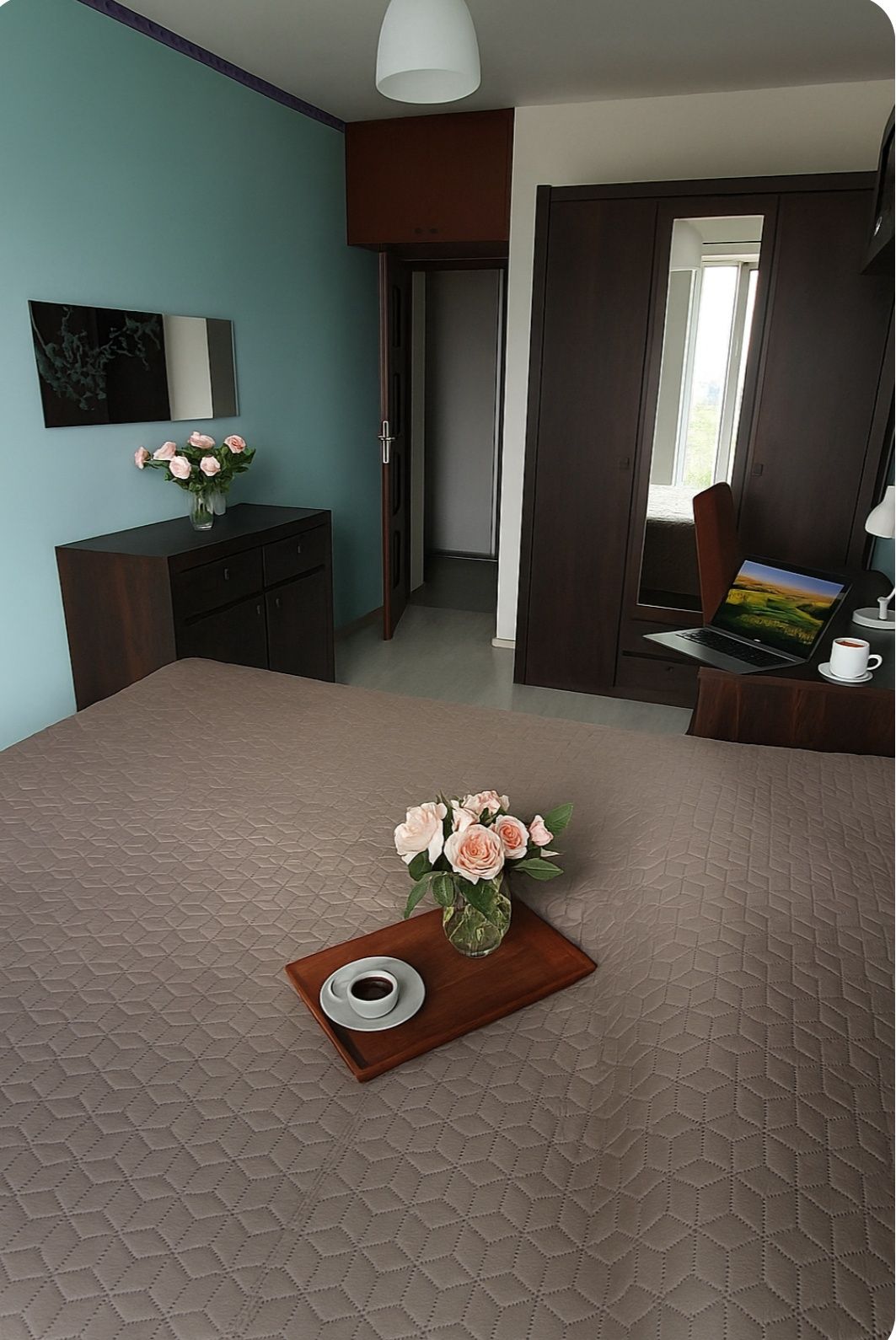Apartament 57 m, M2 z widokiem na miasto, Rondo Wiatraczna, umeblowane