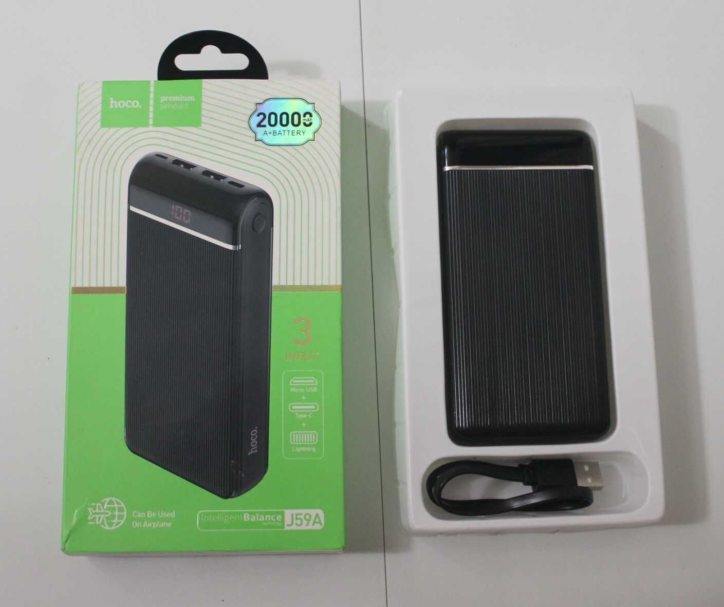 Повербанк Power Bank Hoco J59A (20000 mAh)