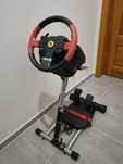 Проводной руль Thrustmaster T150 Ferrari Wheel + Подставка.