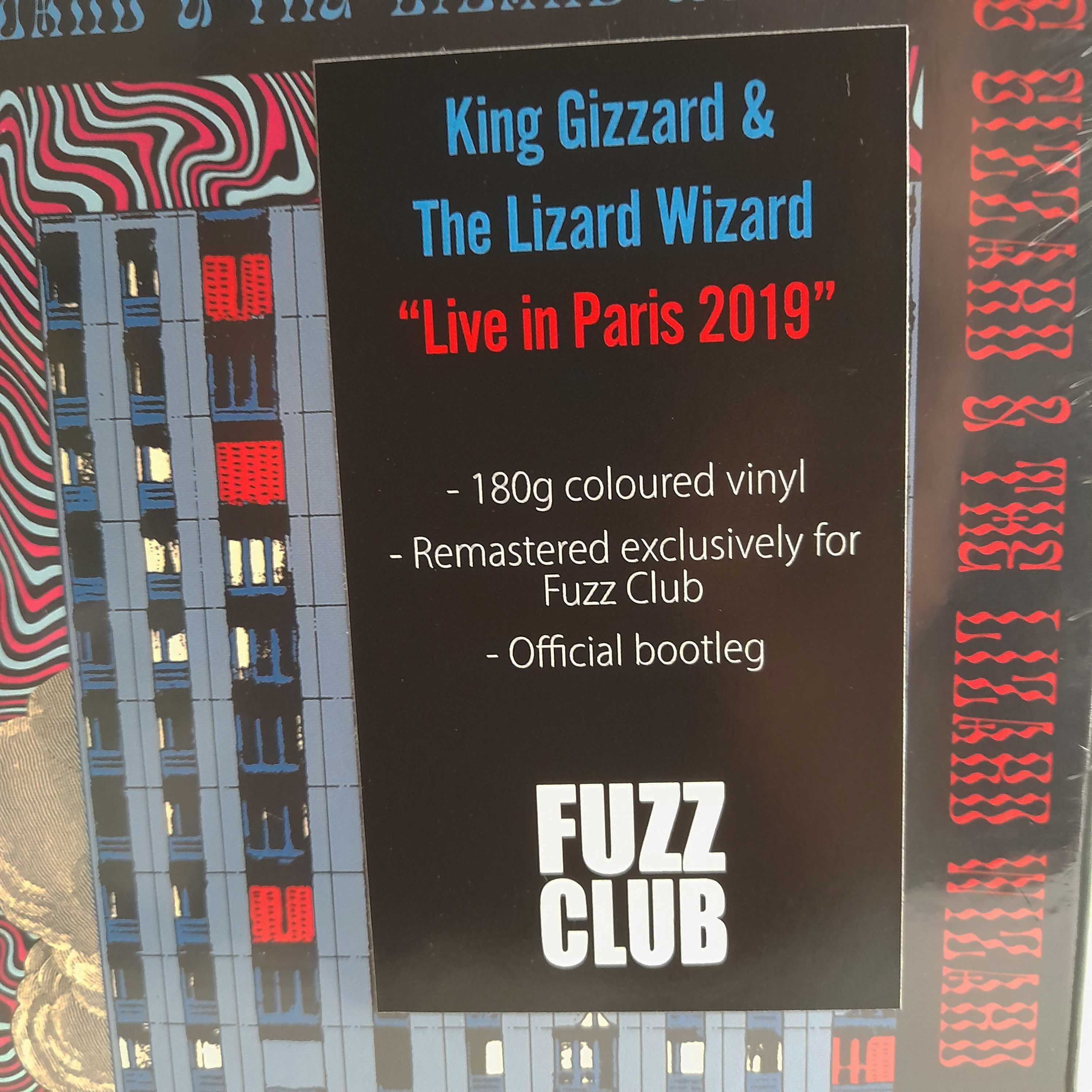 King Gizzard And The Lizard Wizard Box LPs Novo