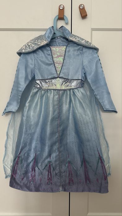 Strój kostium Elsa sukienka Frozen Kraina lodu r.98-104 cm