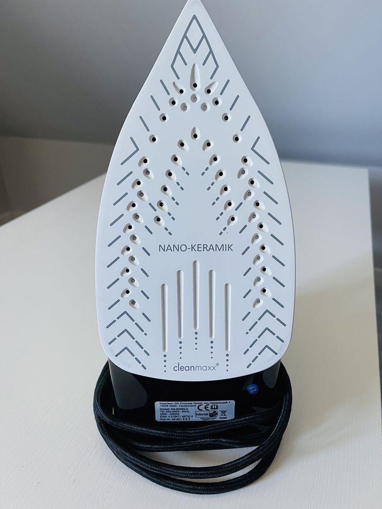 Żelazko parowe Clean Maxx z powłoką ceramiczną Nano