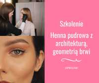 Kurs/ szkolenie henna pudrowa z architekturą, geometrią brwi