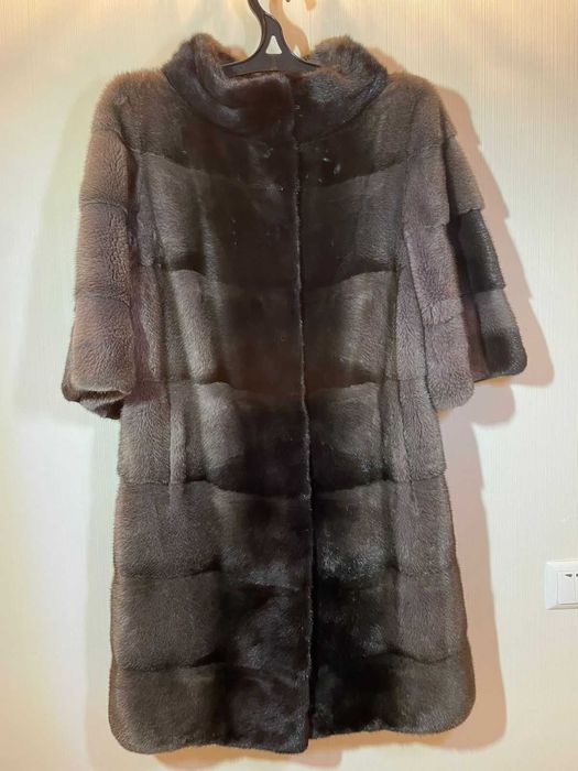 Стильная норковая шуба лучшего итальянского бренда новая Супер цена!