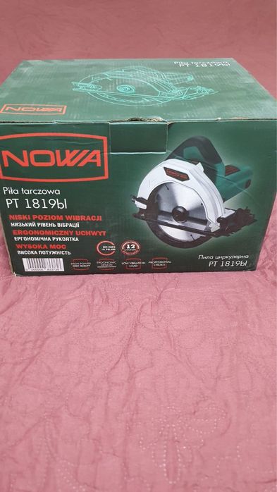 Пила циркулярная Nowa PT 1819bl (83375N)