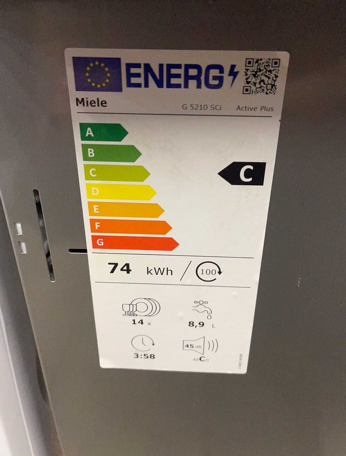Zmywarka MIELE  G5210 SCi Active Plus
