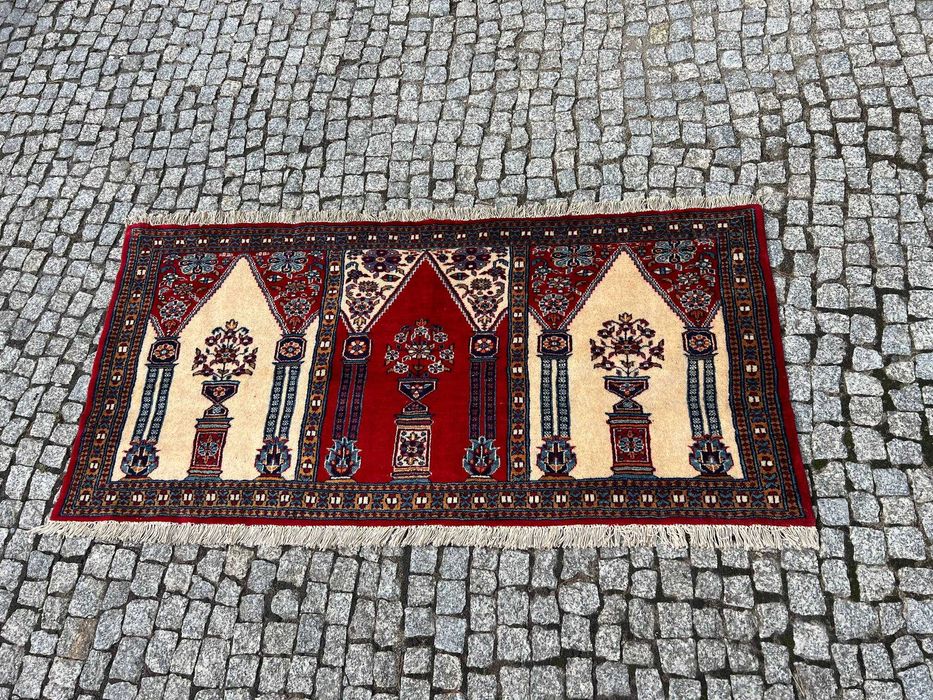 Dywan kaszmir kwatery Pakistan Art Deco BUHARA 161x85 cm