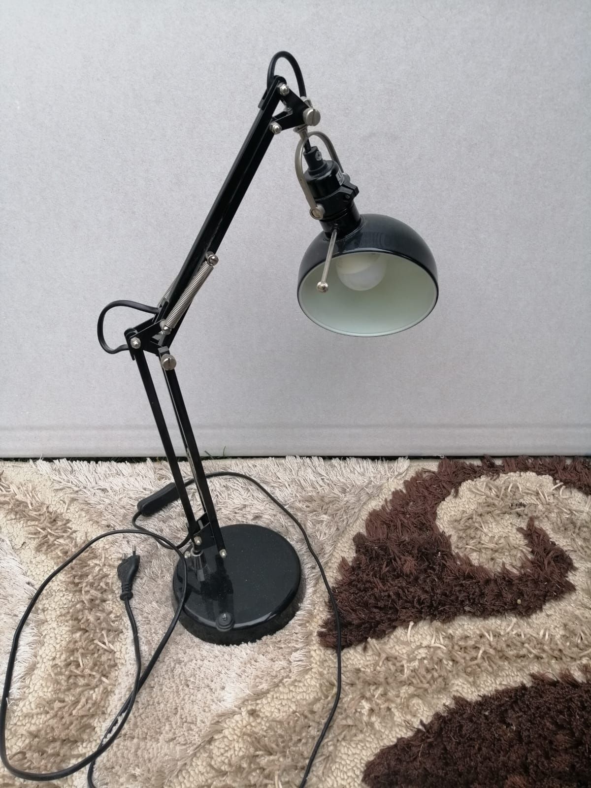 Lampka na biurko kreślarska lampka Ikea