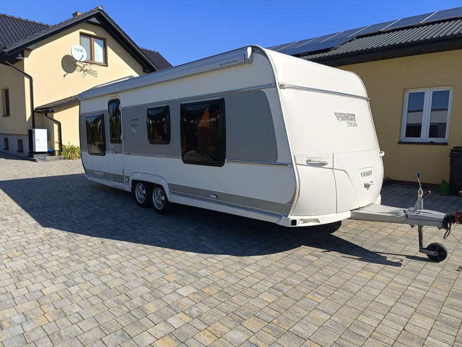 Przyczepa kempingowa Fendt Saphir Opal 620 Roleta 5.5 m fotowoltanika
