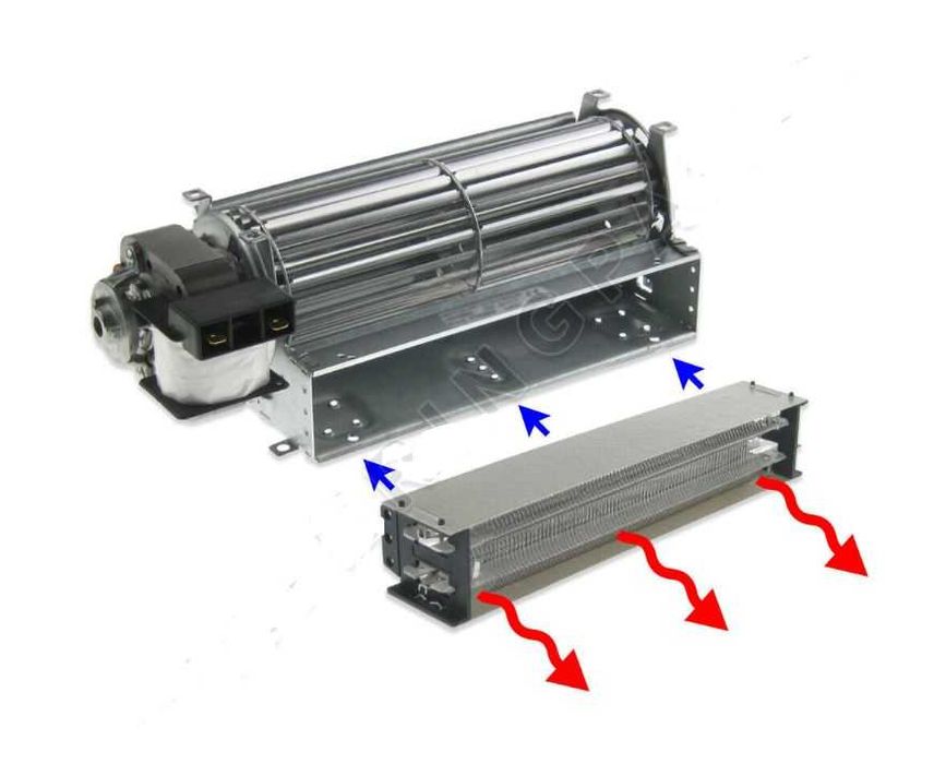 Тэн тангенциального вентилятора Freitech,(сушильные установки)