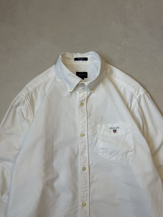 Белая рубашка Gant мужская (оригинал)