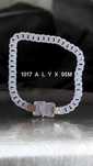 1017 ALYX 9SM chain naszyjnik przezroczysty aktylowy opium swag y2k