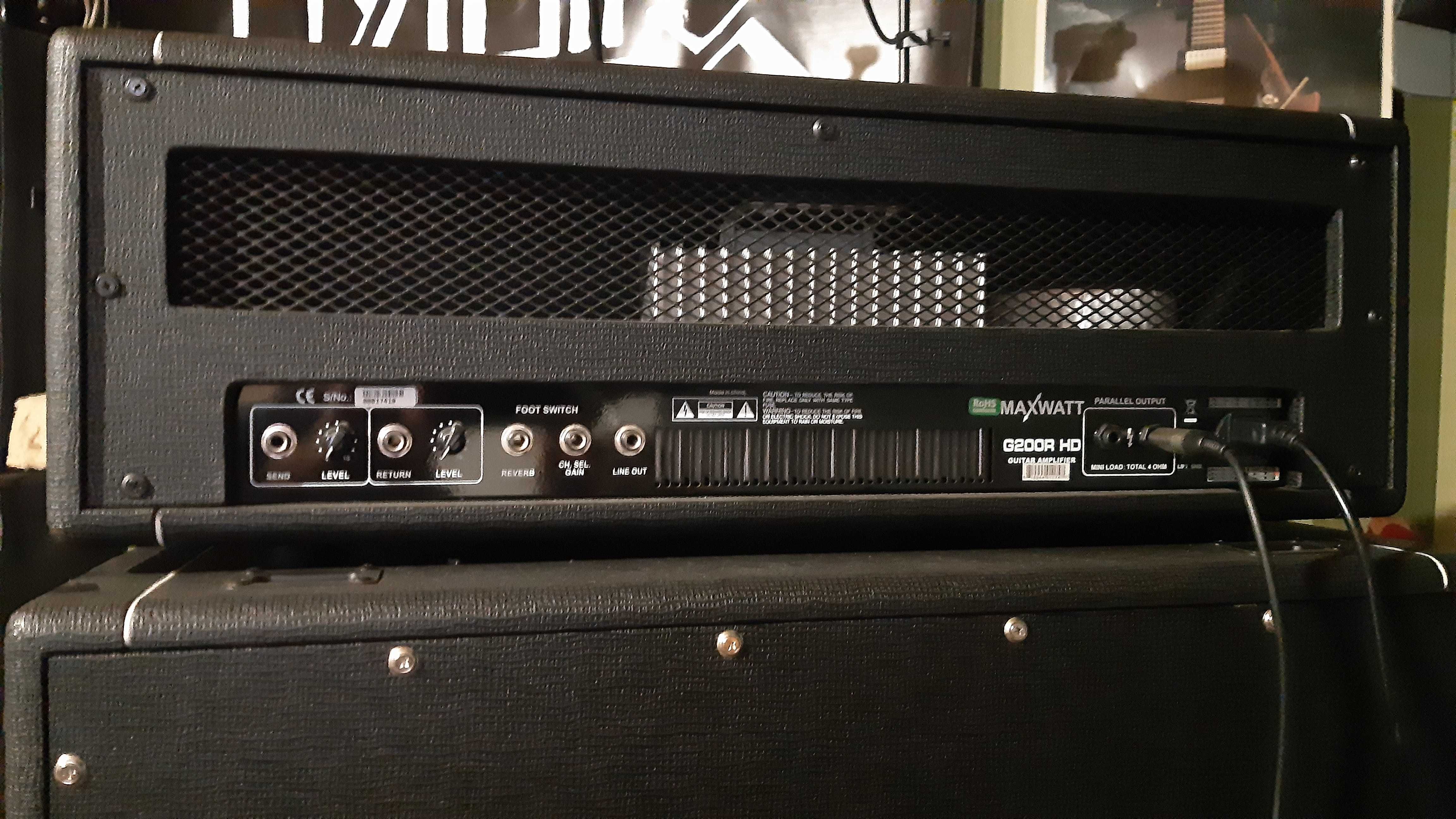 Kolumna Wzmacniacz HIWATT MAXWATT G200R HD head